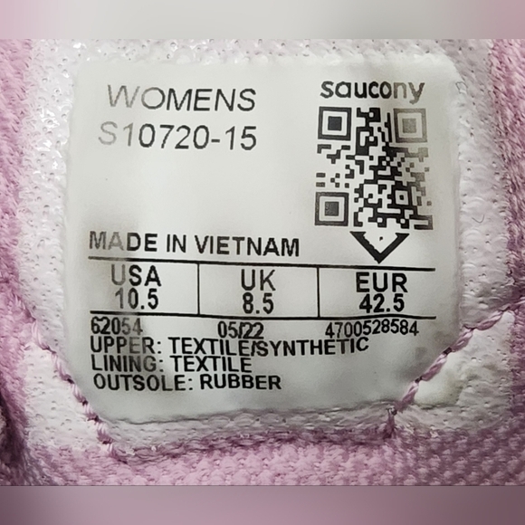 Saucony Tempus Gray Running Shoes Sneakers Women's Size 10.5 - Picture 9 of 9